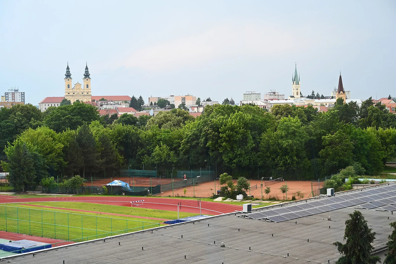 Nitra city panorama
